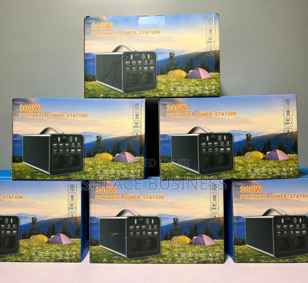 300w Portable Power Stattion With 65w PD