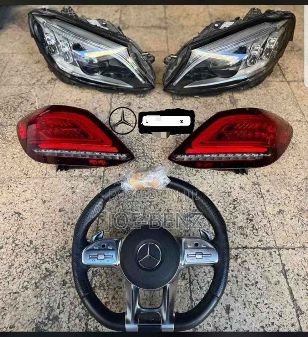 C300 2016-2019 Upgrade Lights With 2020 AMG Steering Wheel
