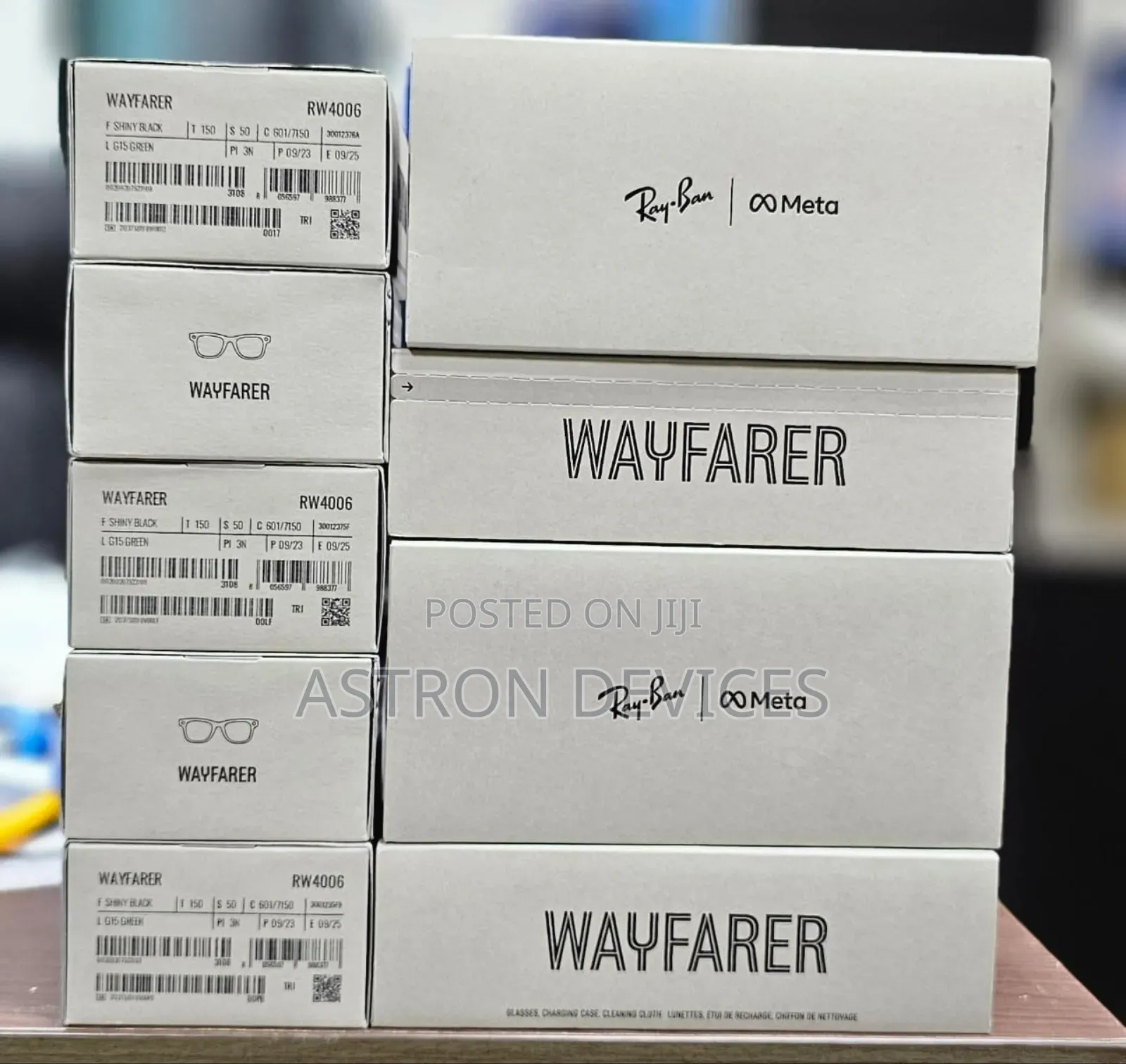 Rayban Meta Wayfarer Smart Glasses