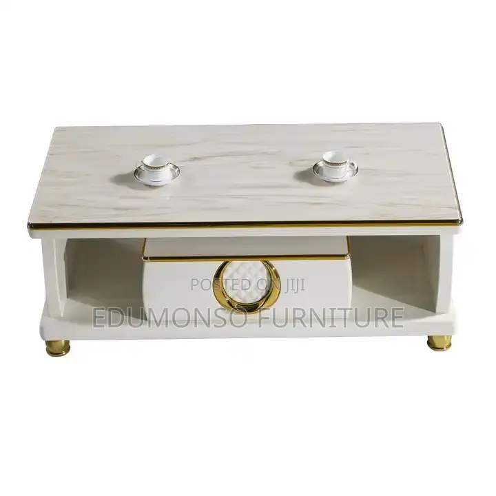 Luxurious Center Table With Drawers