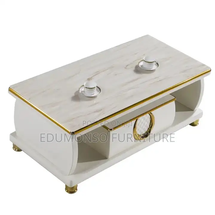 Luxurious Center Table With Drawers