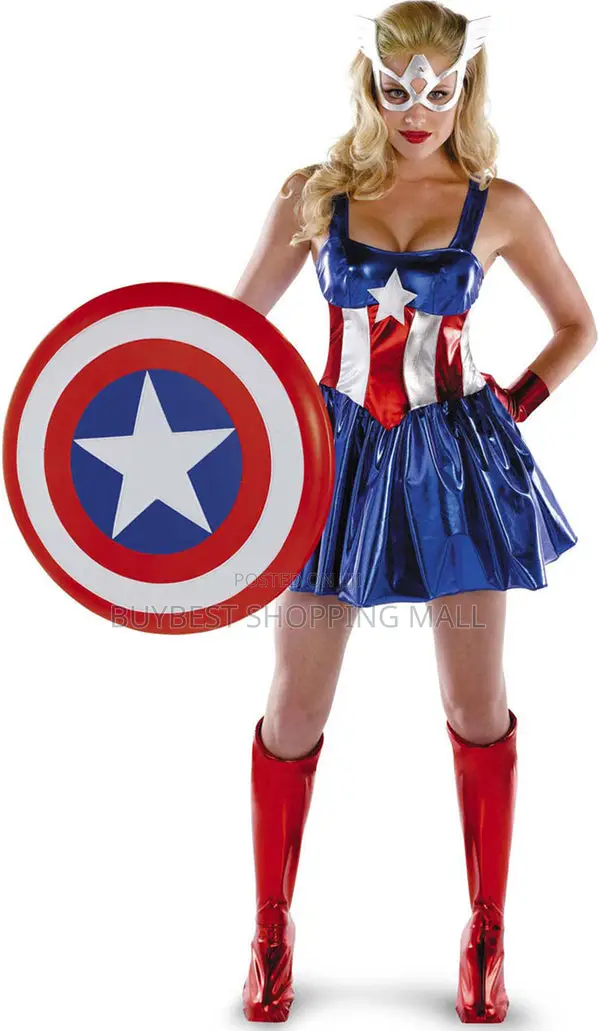 Captain America Adult Female Costumes