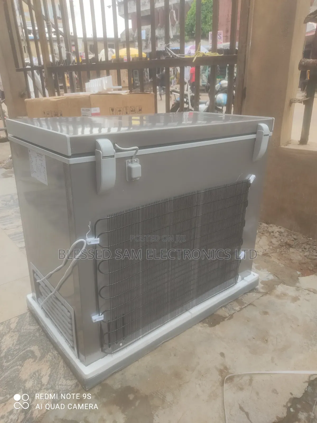 Original >Lg Deep Freezer 350l Inner Glass Door Fast Cooling
