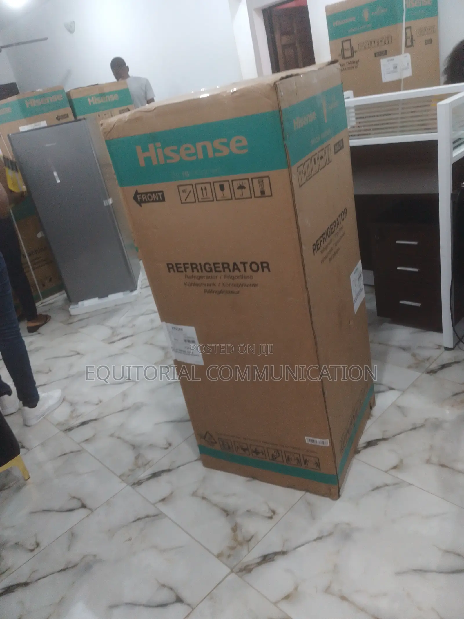 Hisense Ref Rr-230s Double Door Refrigerator Silver