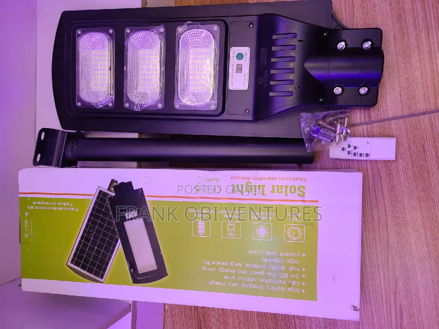 3eye Solar Street Lights (300w)