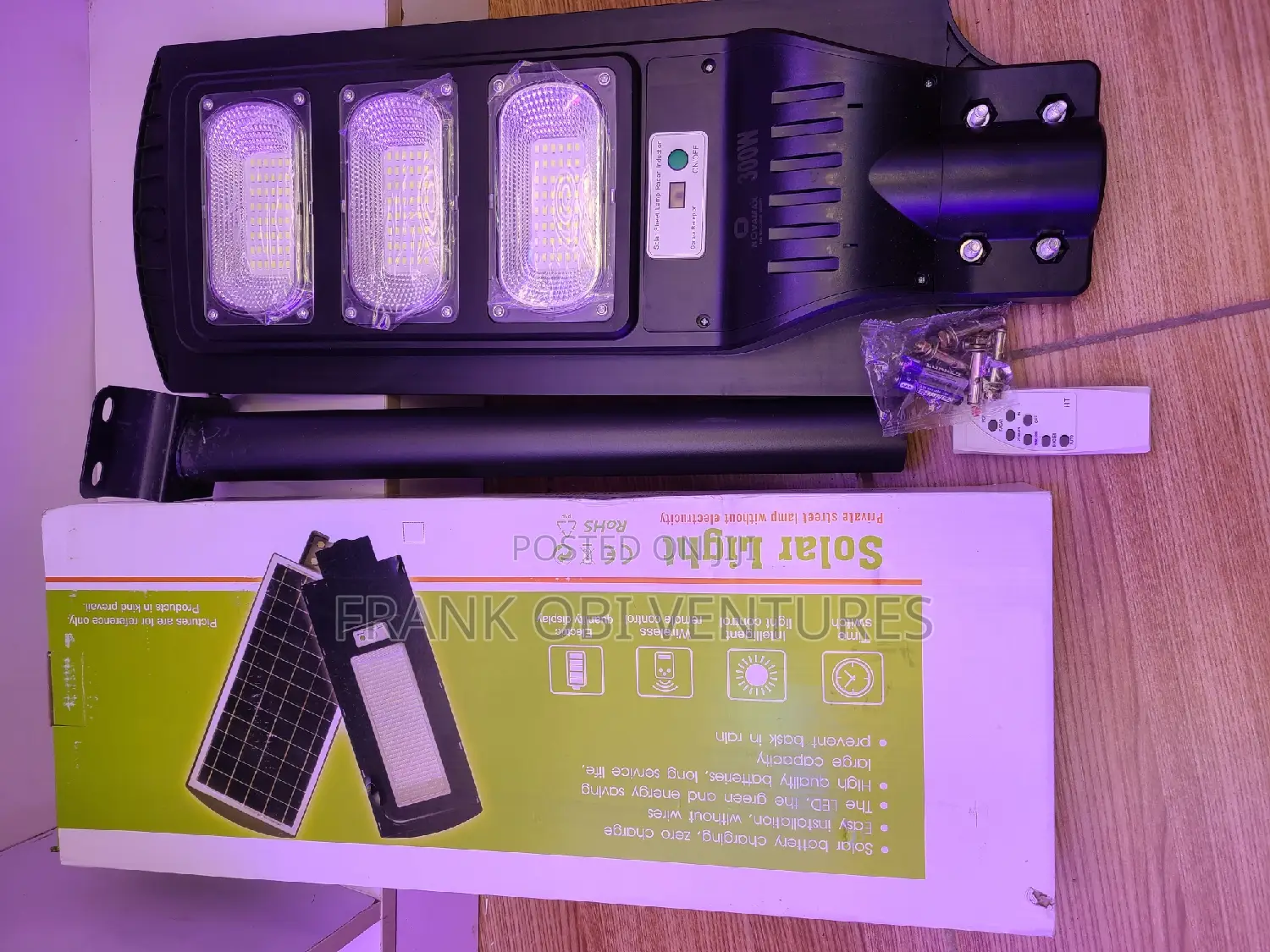 3eye Solar Street Lights (300w)