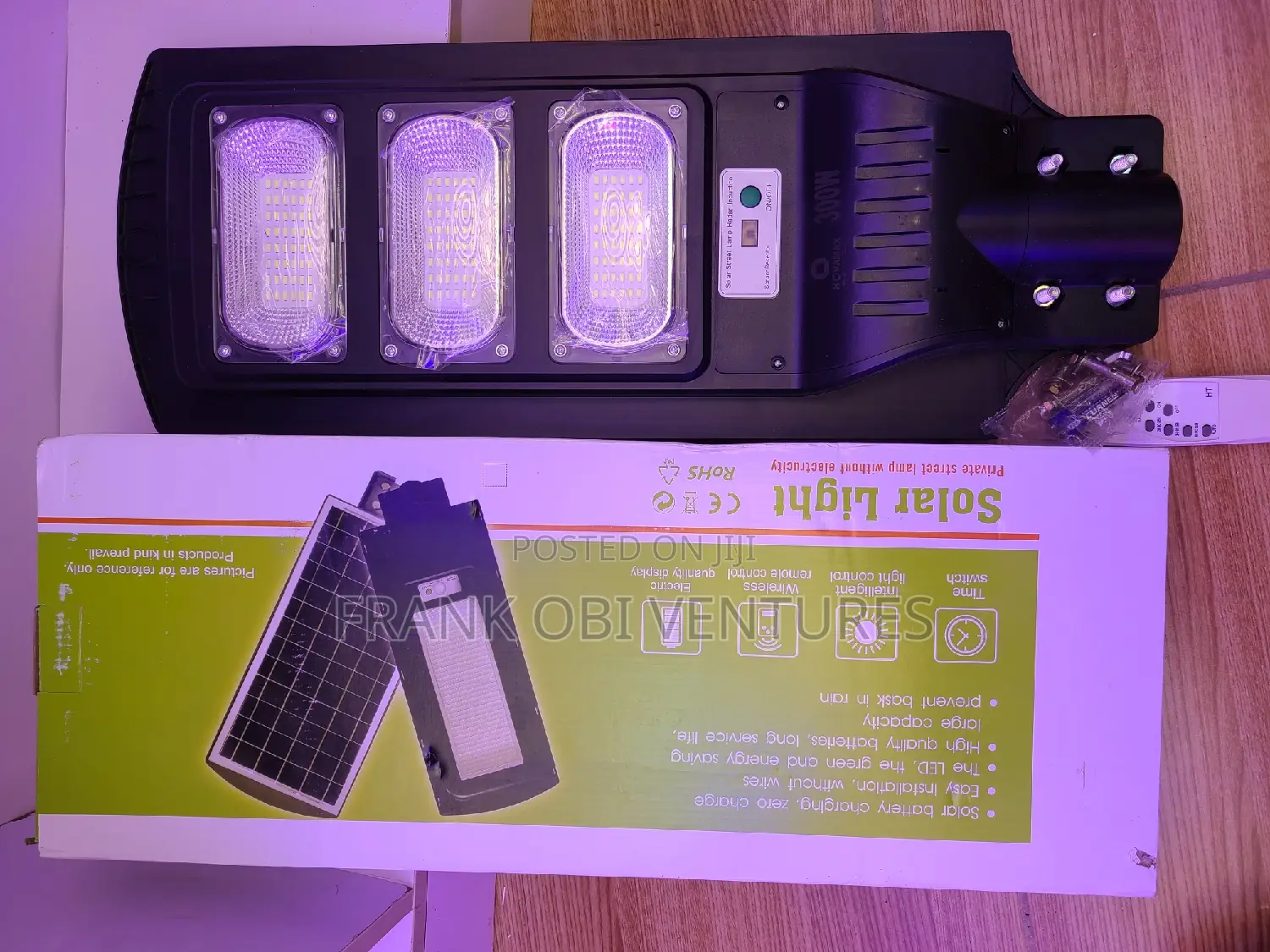 3eye Solar Street Lights (300w)
