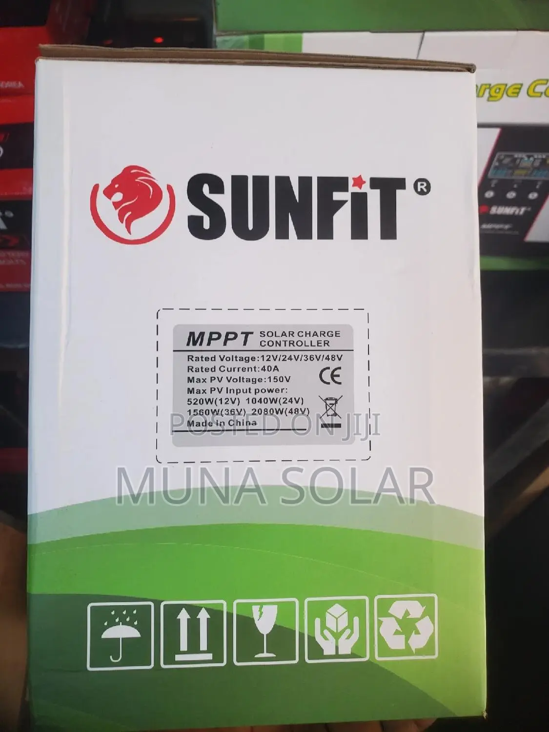 40ah 12v to 48v Sunfit Charge Controller