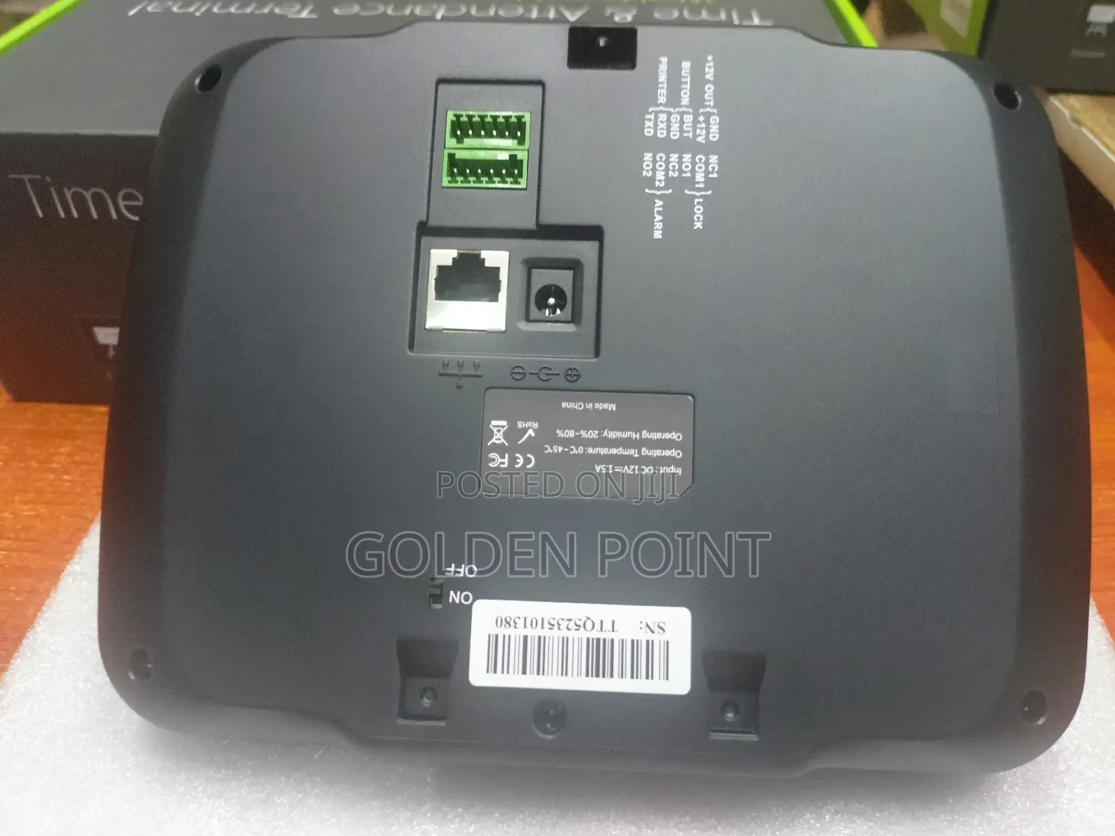 Zkteco Mb460 Facial Recognition With Wifi, And Battery