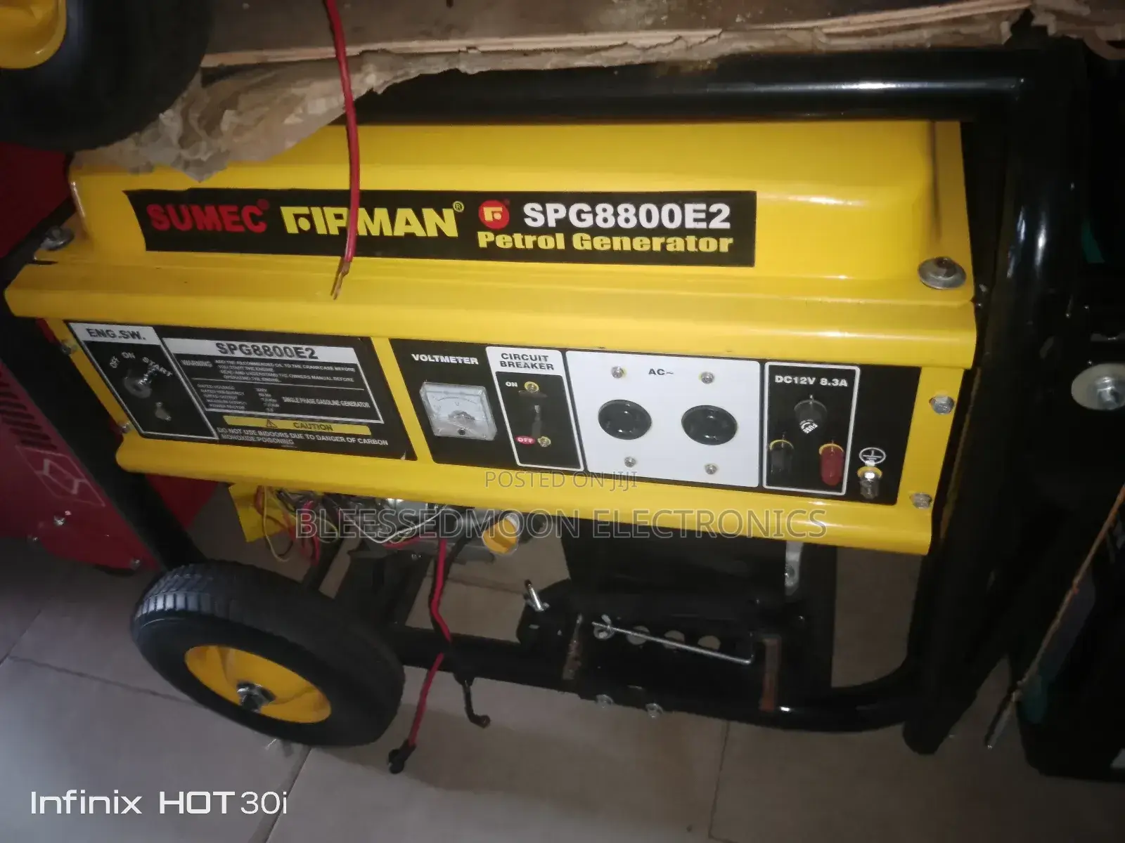 Sumec Firman Generator Spg8800e2 Cooper Coil