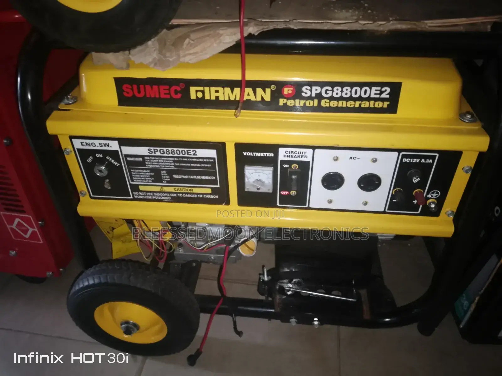 Sumec Firman Generator Spg8800e2 Cooper Coil