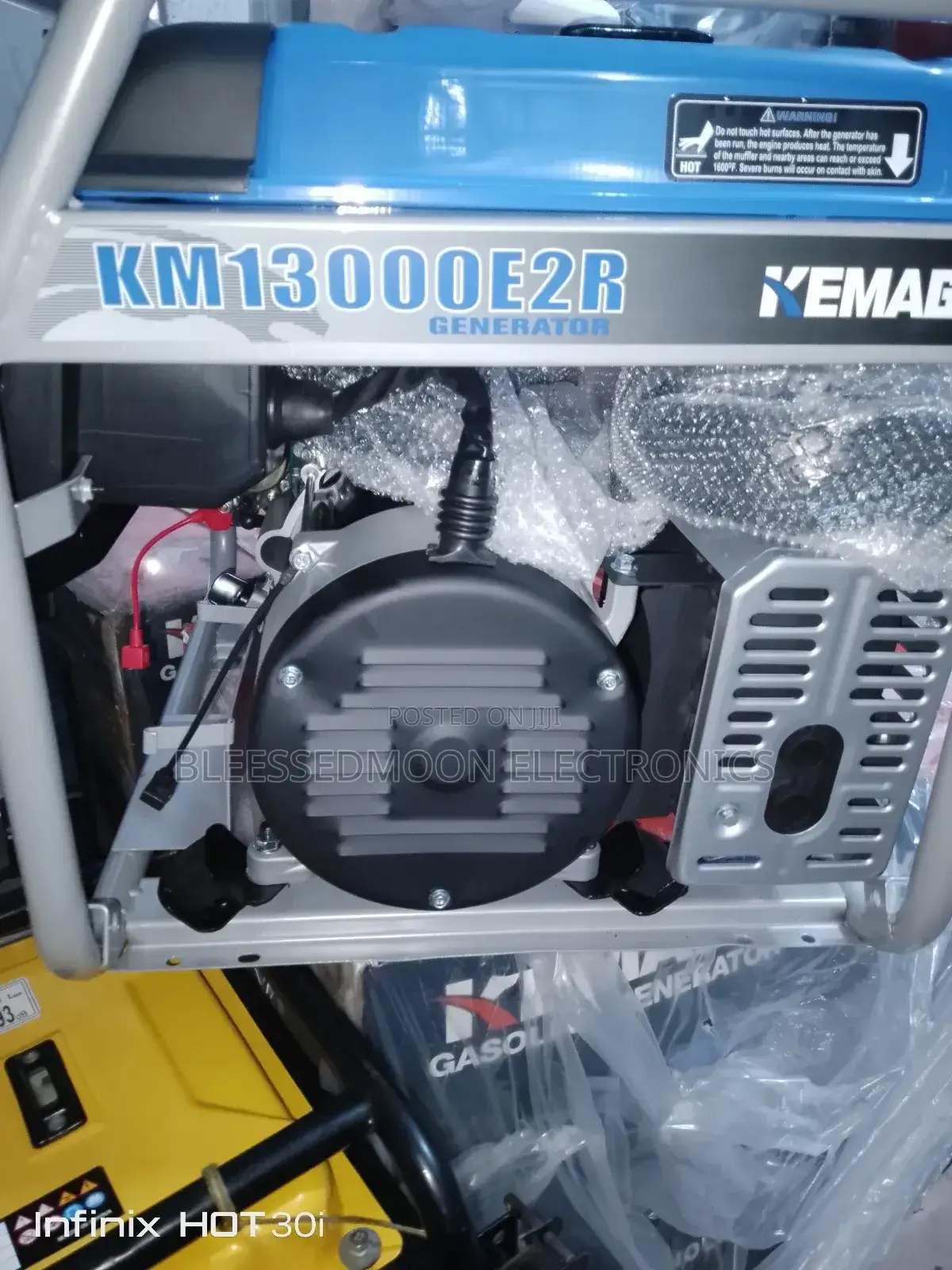 Kemage Super Cooper Coil Generator 11.5kva Remote Control