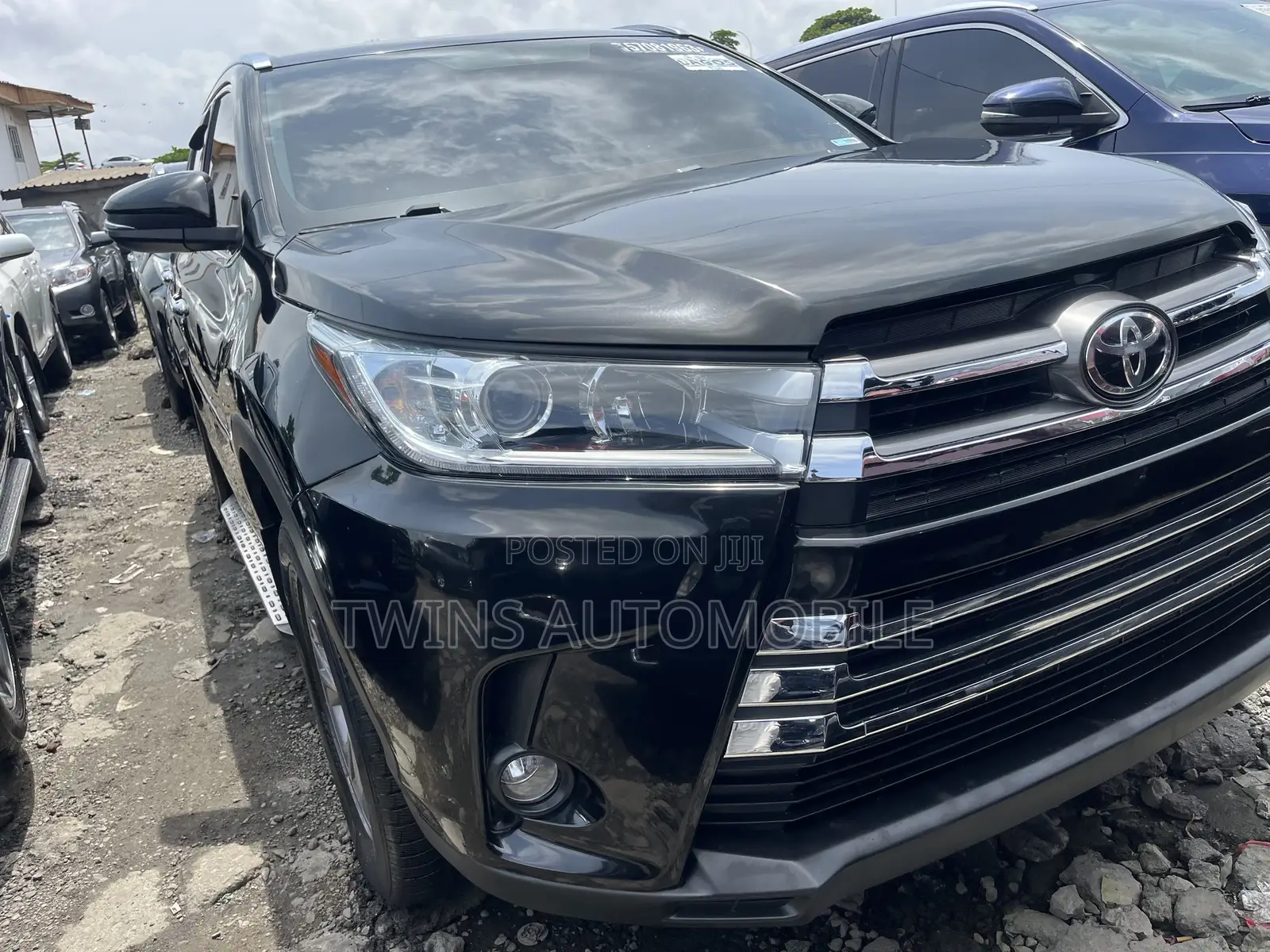 Toyota Highlander XLE V6 4x4 (3.5L 6cyl 6A) 2016 Black