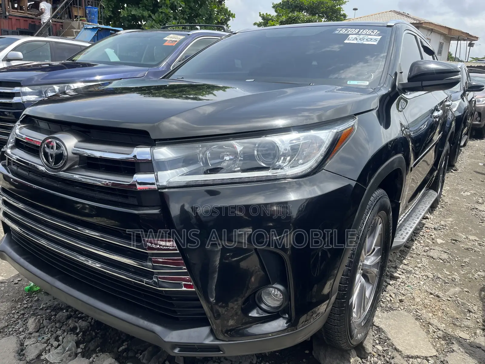 Toyota Highlander XLE V6 4x4 (3.5L 6cyl 6A) 2016 Black