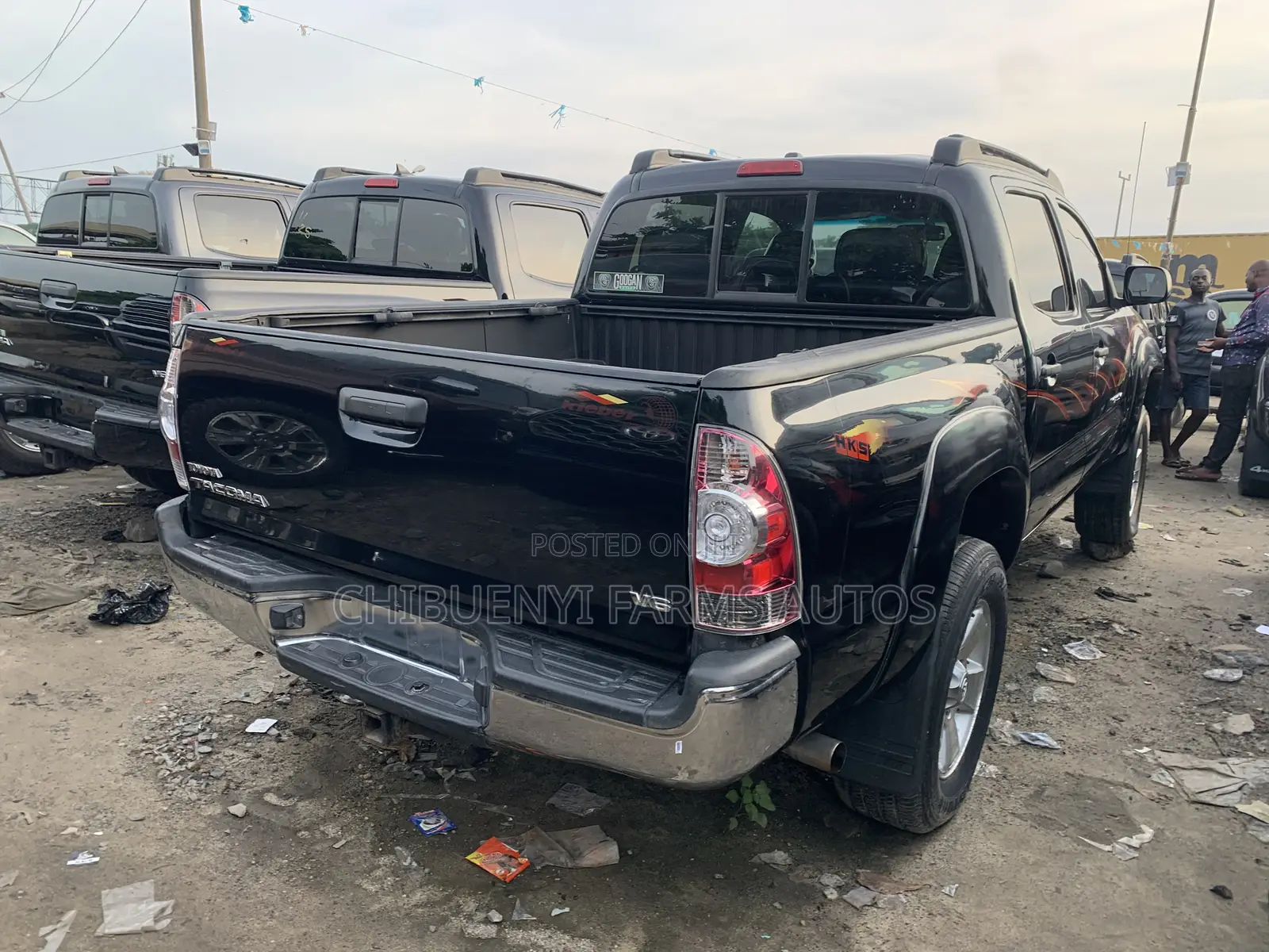 Toyota Tacoma Double Cab V6 Automatic 2011 Matt Black
