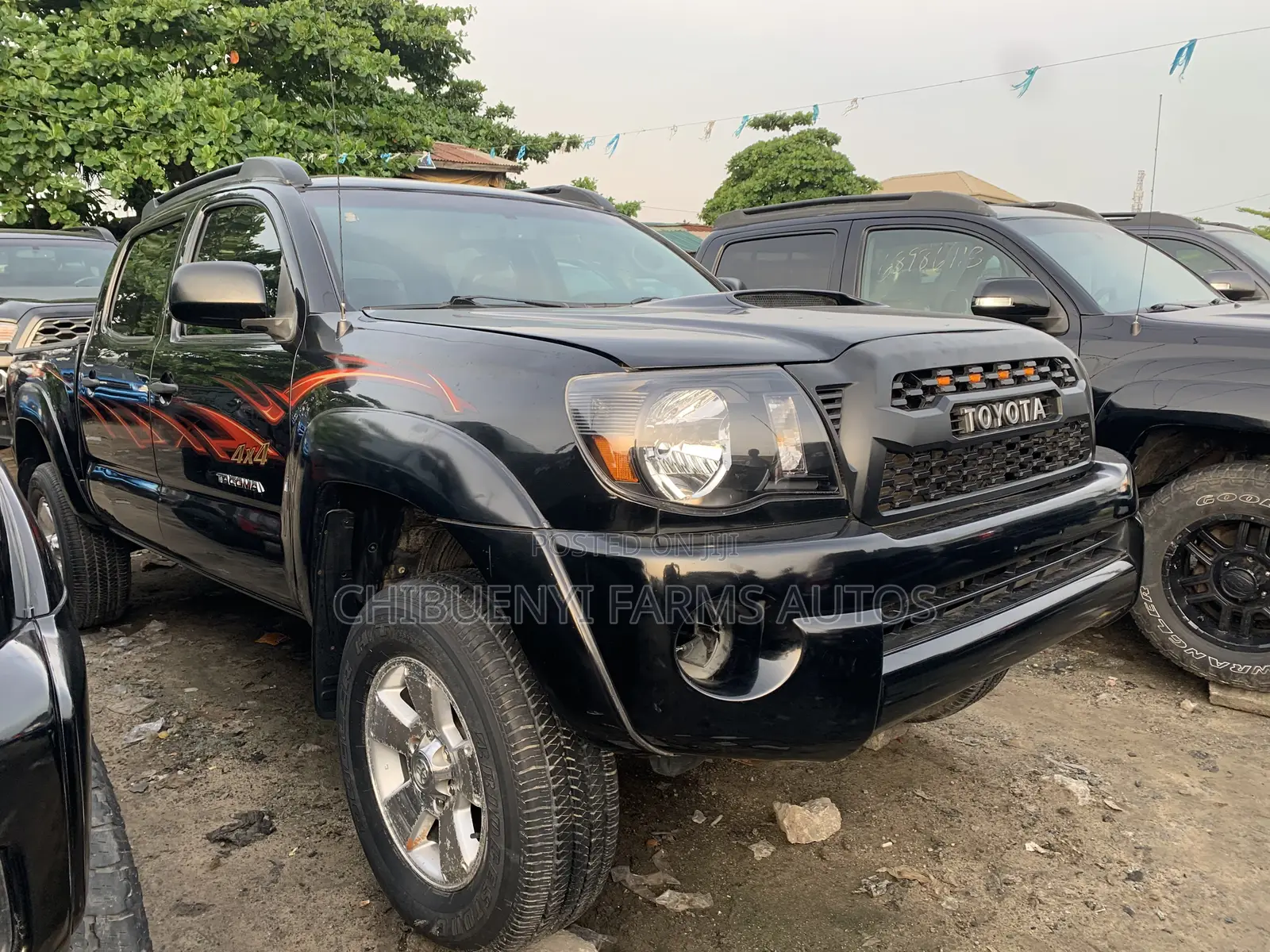 Toyota Tacoma Double Cab V6 Automatic 2011 Matt Black