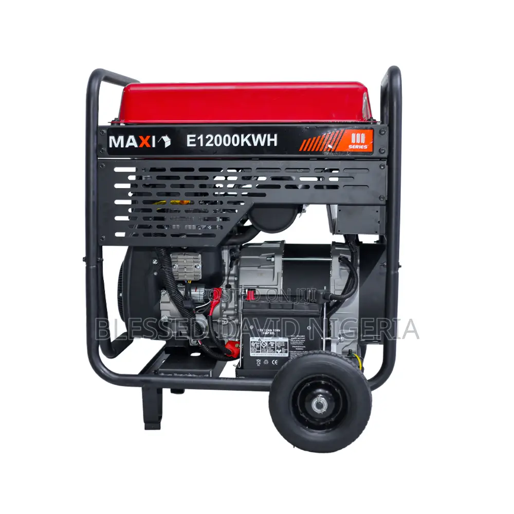 Maxi E12000KWH, 15kva (12kw) Heavy Duty Petrol Generator