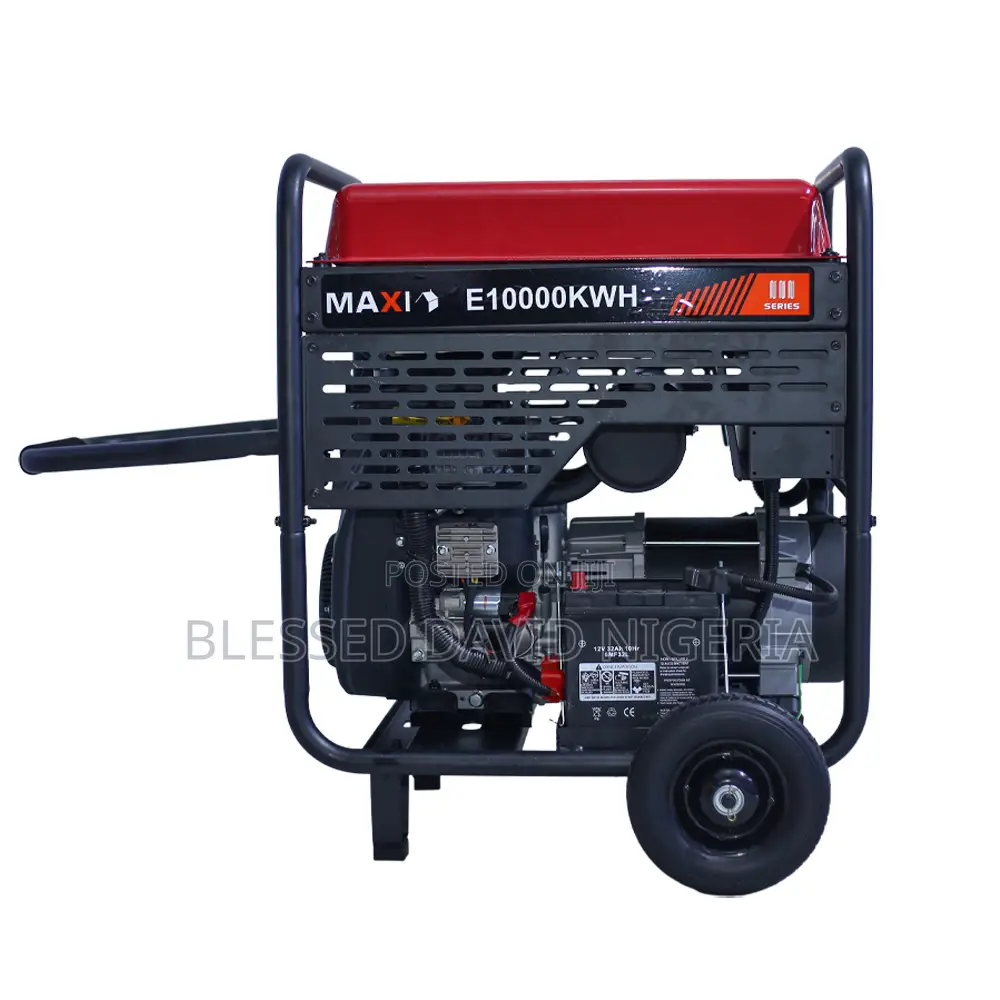 Maxi E10000KWH, 12.5kva (10kw) Heavy Duty Petrol Generator