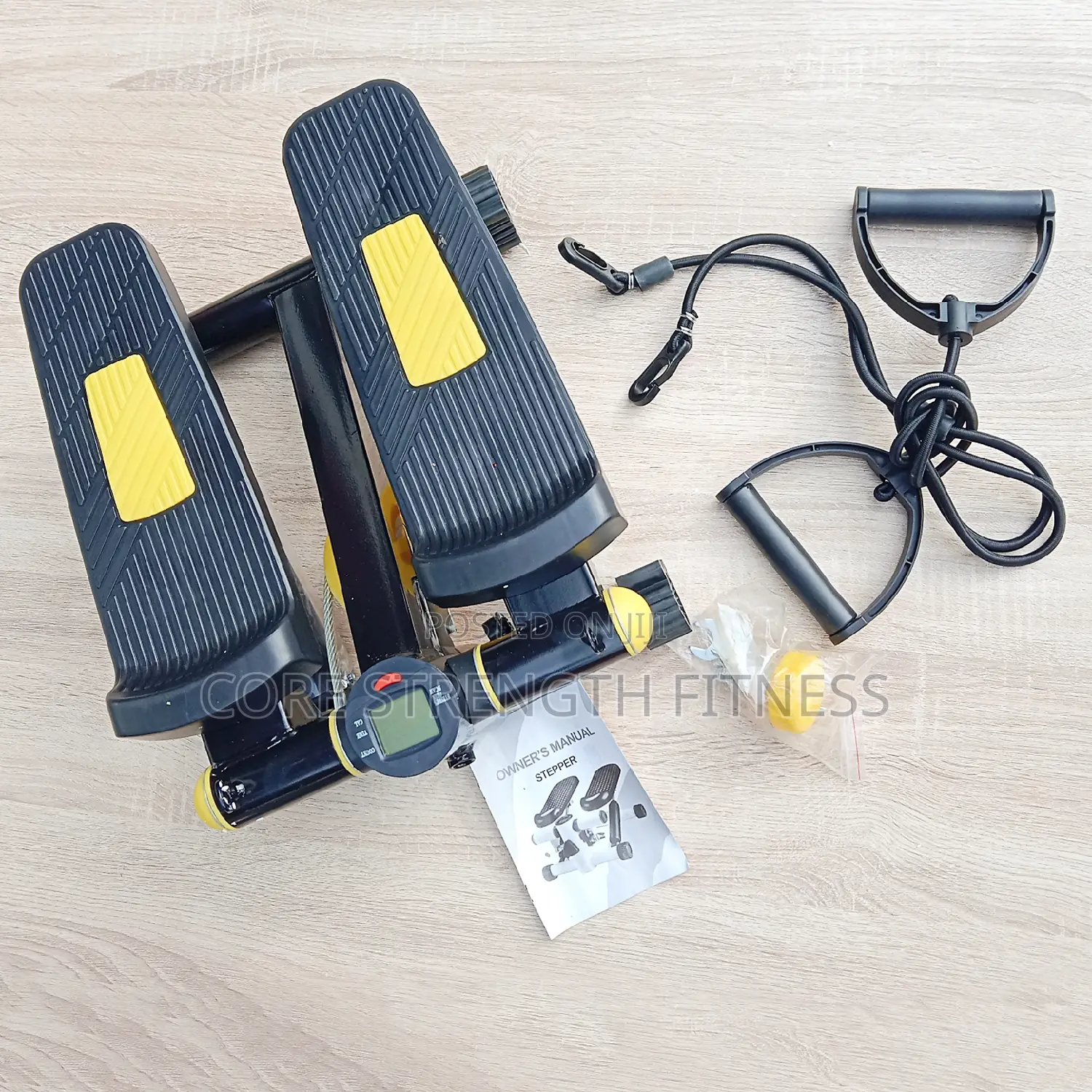 Mini Stepper With Resistance Pull Ropes