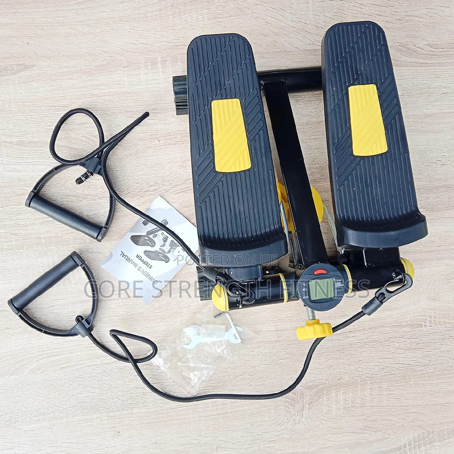 Mini Stepper With Resistance Pull Ropes