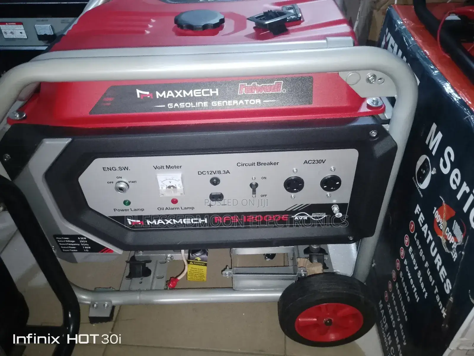 Maxmech Full 2.5mm Cooper Wire 10.5kva 2 Yrs G