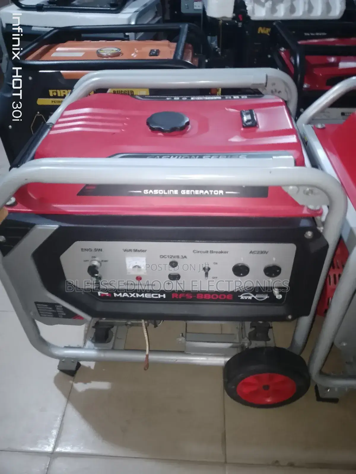 Maxmech Japan Standard Full 100 Percent Cooper Coil 8.5kva