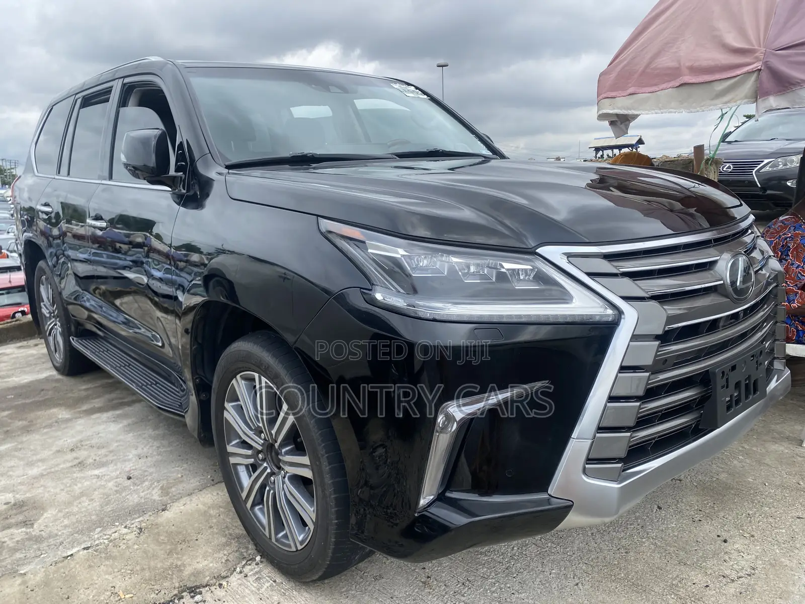 Lexus LX 570 AWD 2017 Matt Black