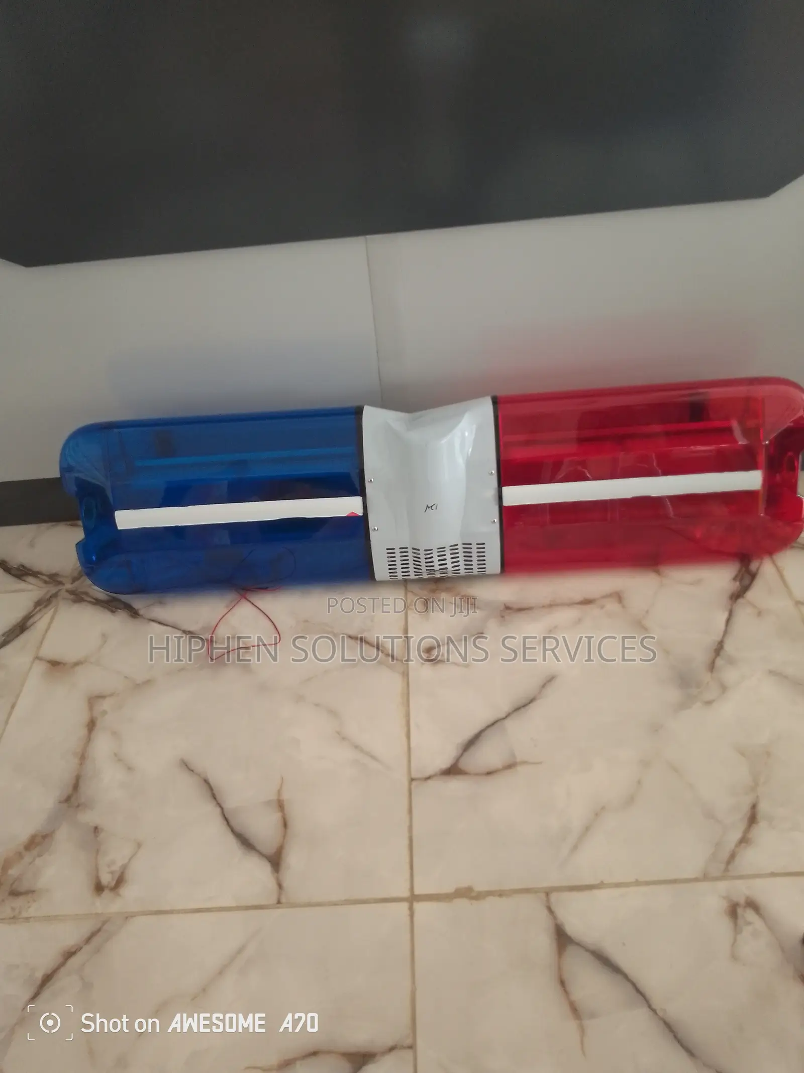 Vehicle Security Patrol Light Bar With Siren and Speaker