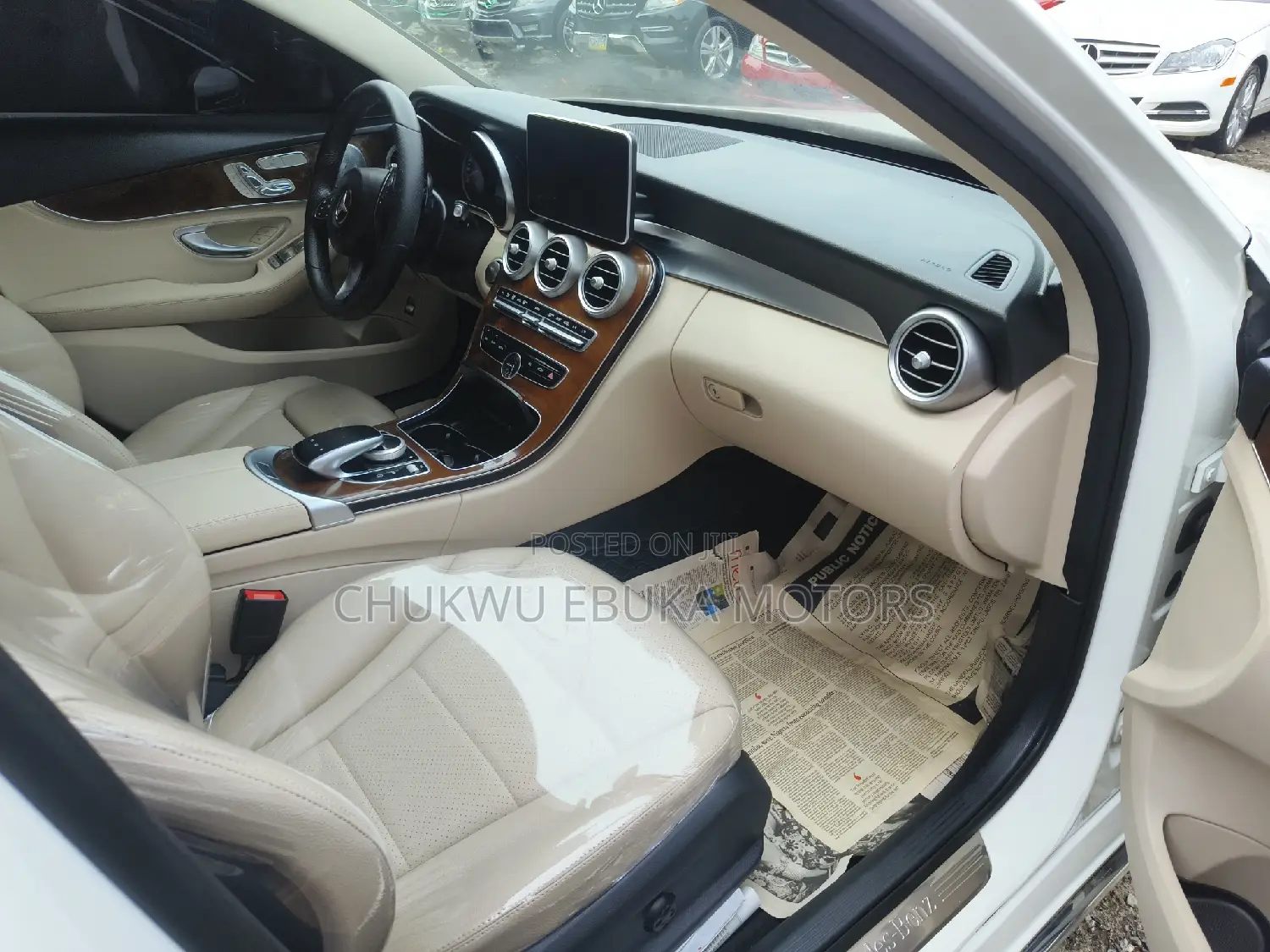 Mercedes-Benz C300 2016 White