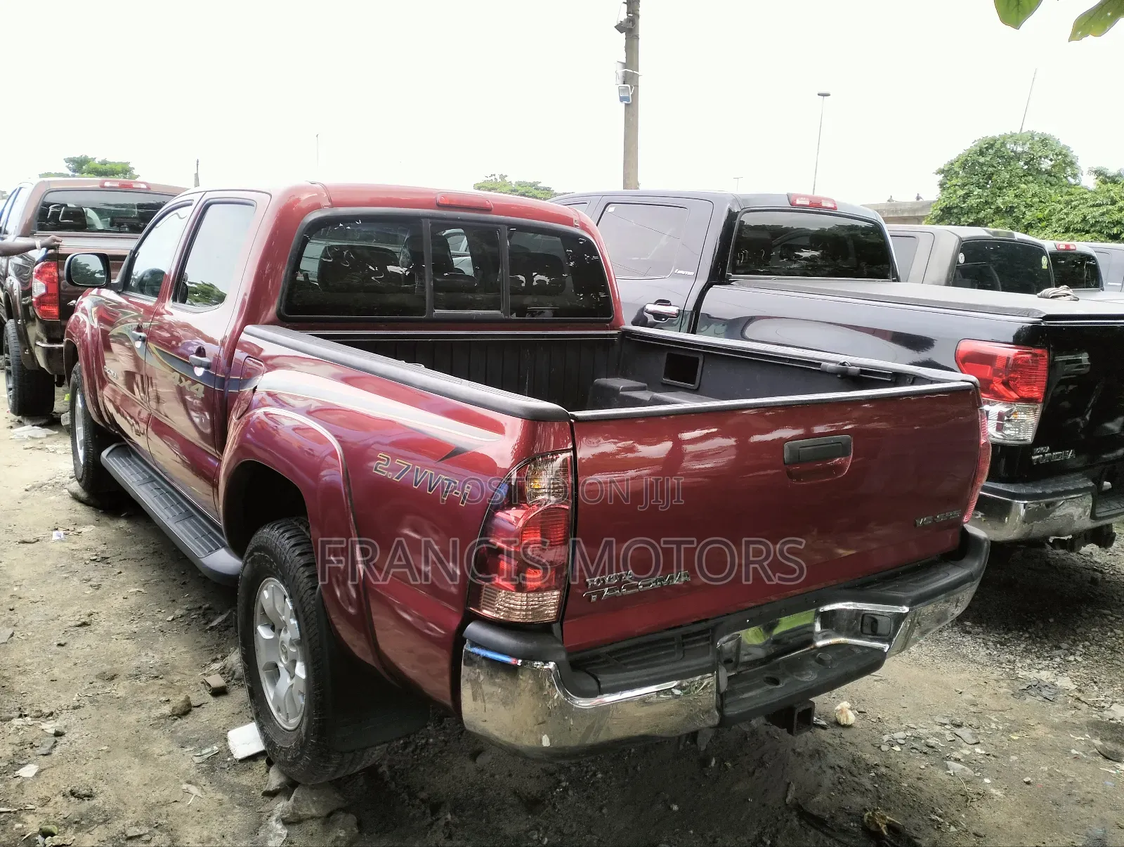 Toyota Tacoma 4x4 Double Cab 2008 Red