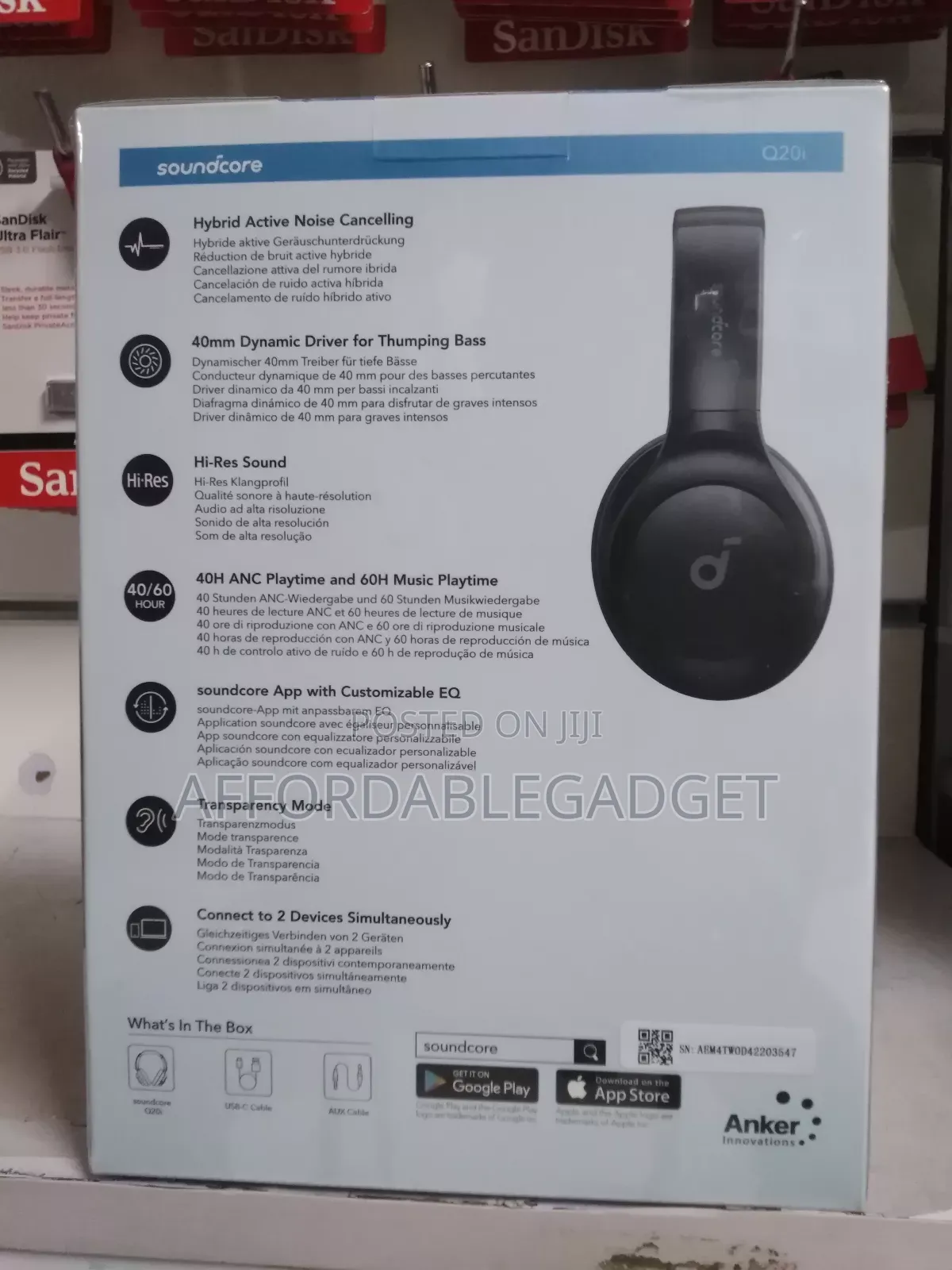 Anker Q20i Headphones