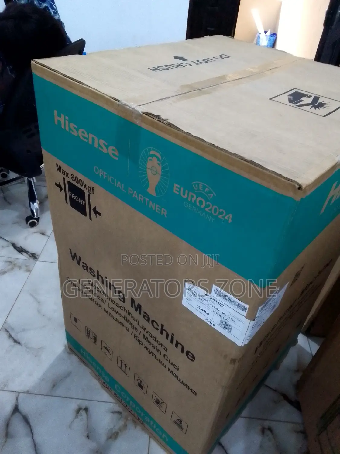 Free Rust Smart Control 11kg(Wtja1102) Hisense Machine |Gray