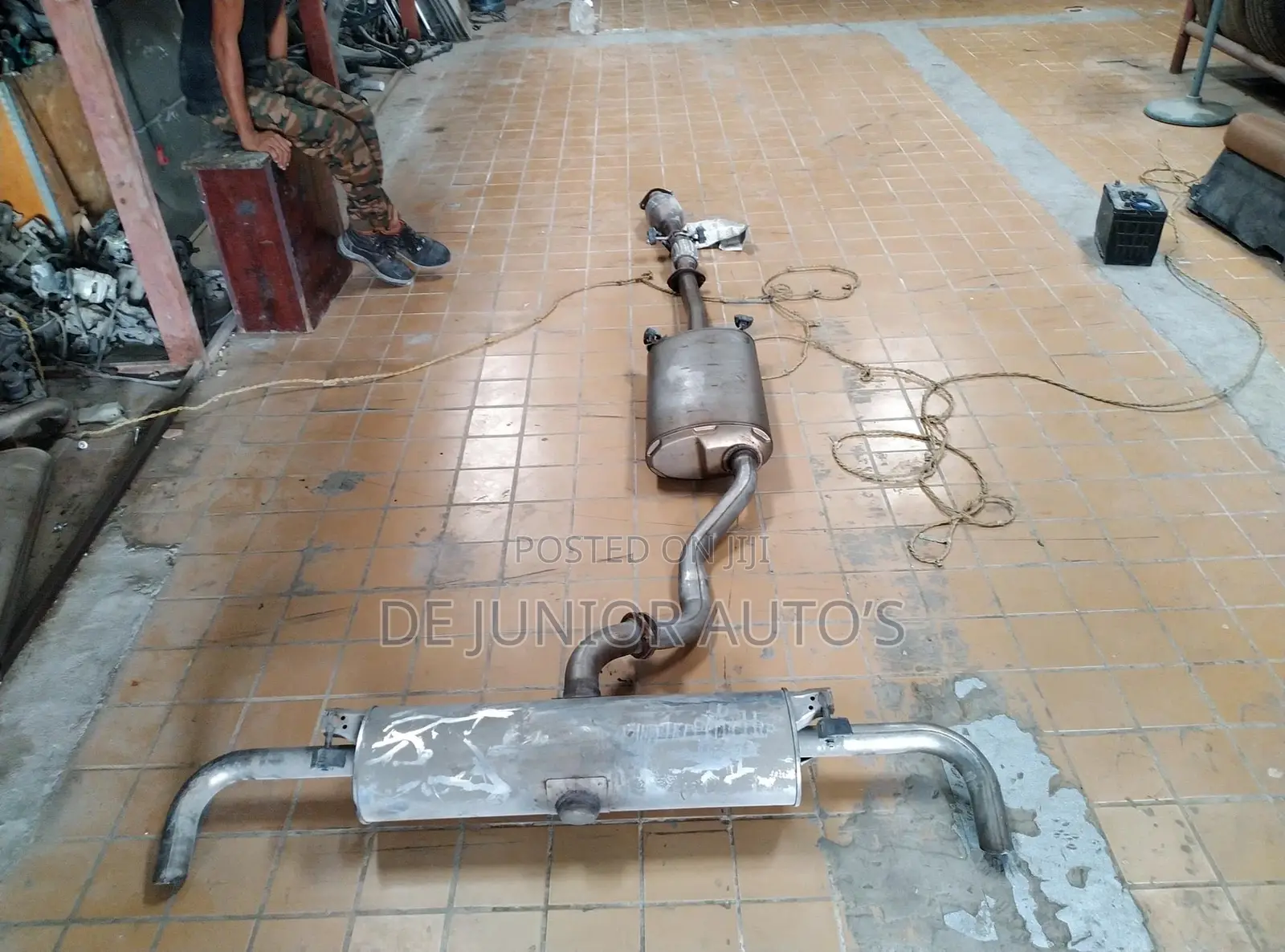 Lexus Rx350 2018/20 Complete Exhaust With Center Catalyst
