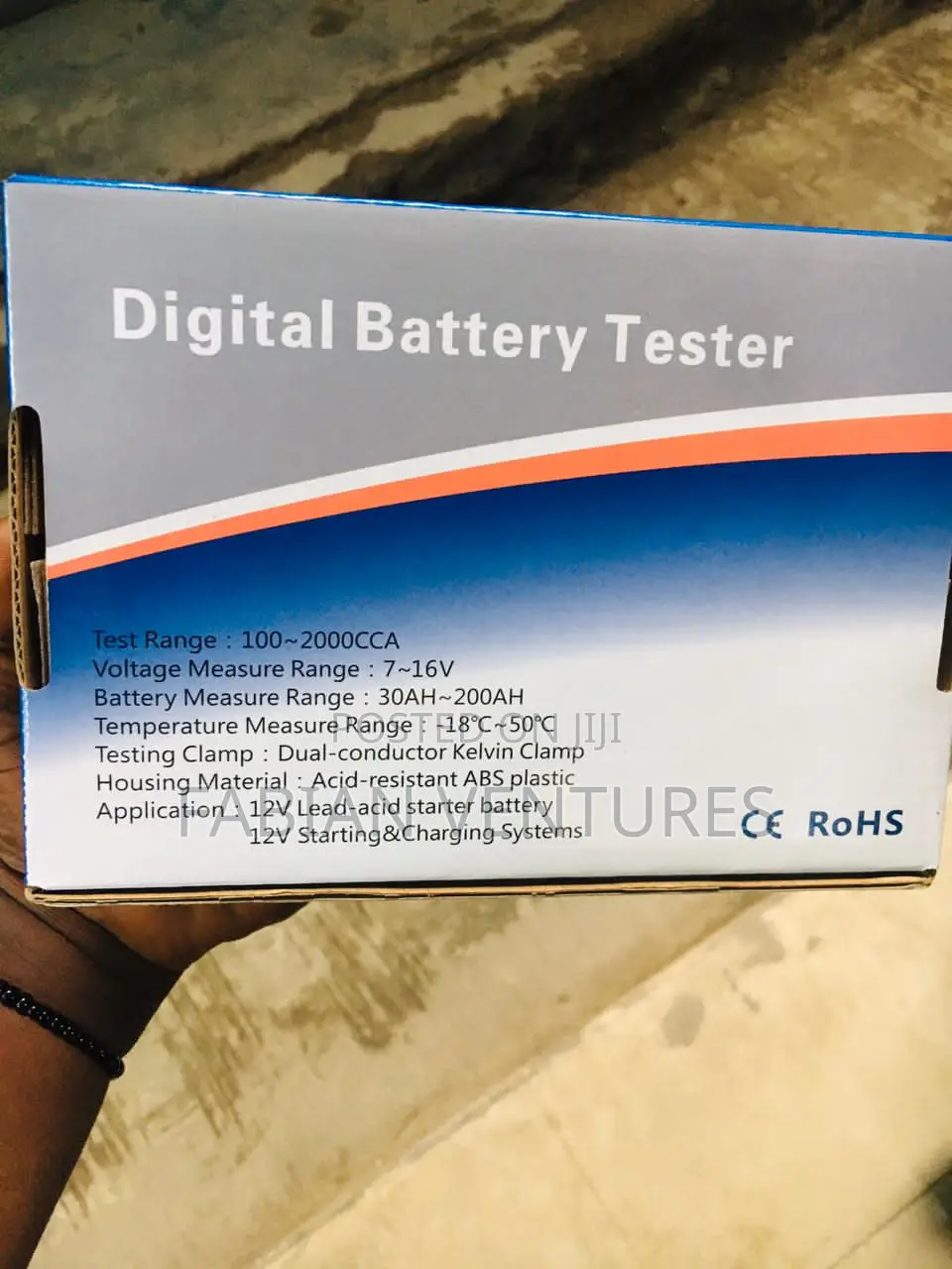 Digital Battery Tester