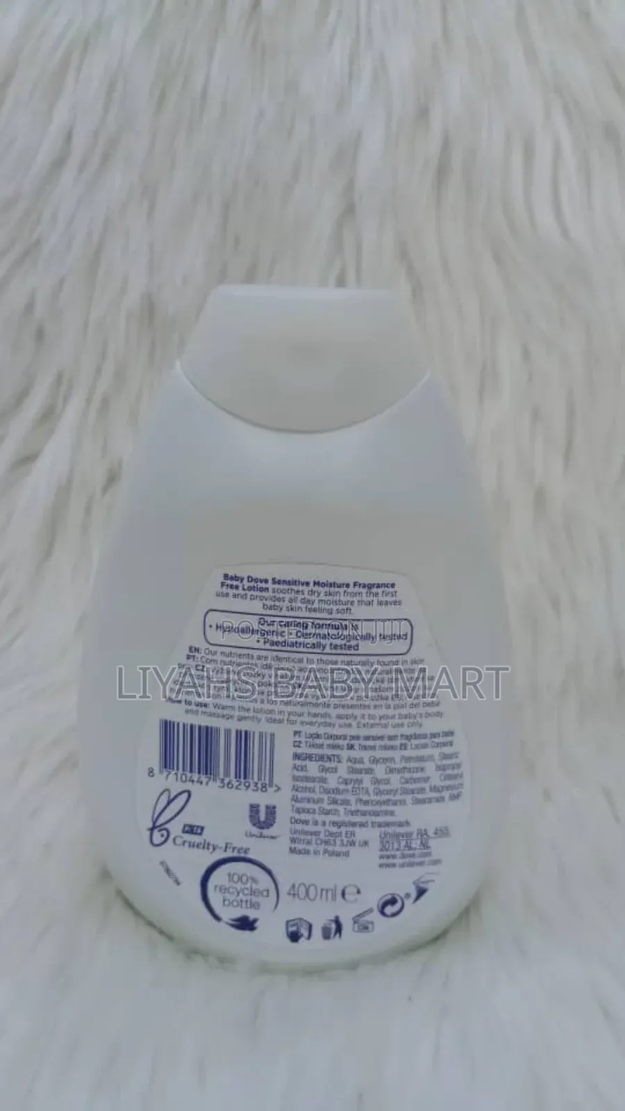 Dove Baby Sensitive Lotion 400ml