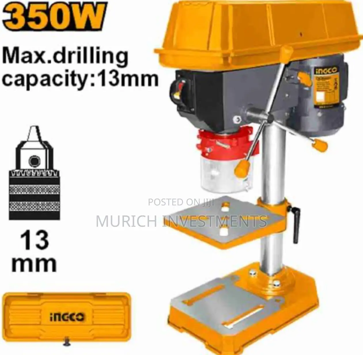 Ingco Drill Press Electric 350w 13mm