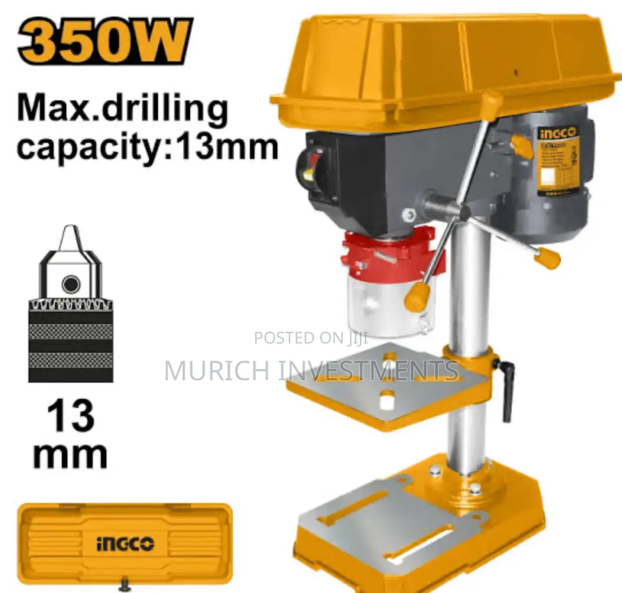 Ingco Drill Press Electric 350w 13mm