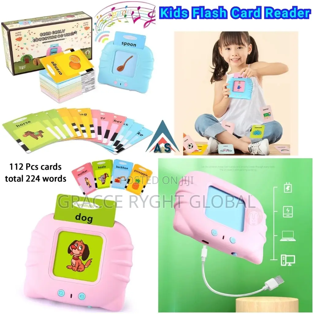 Kids Reading Talking Flash Cards