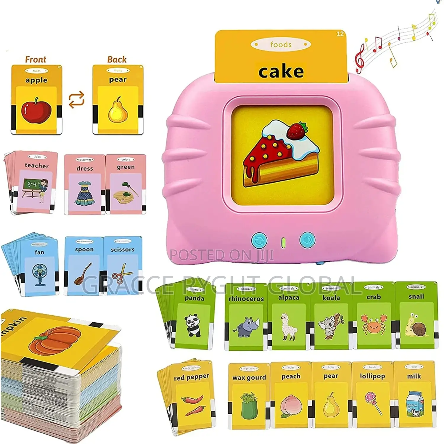 Kids Reading Talking Flash Cards