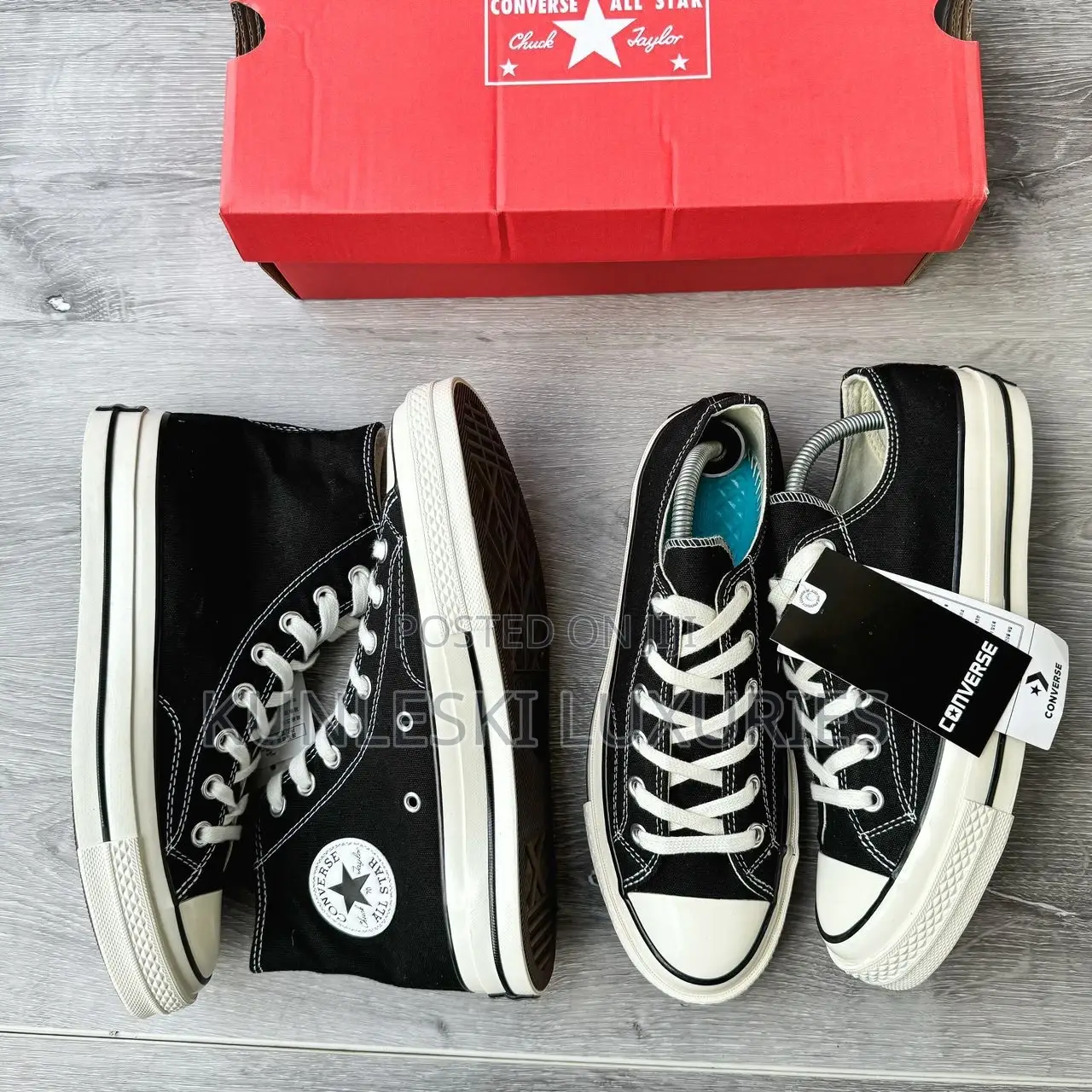 Original Converse High and Low Top Sneakers