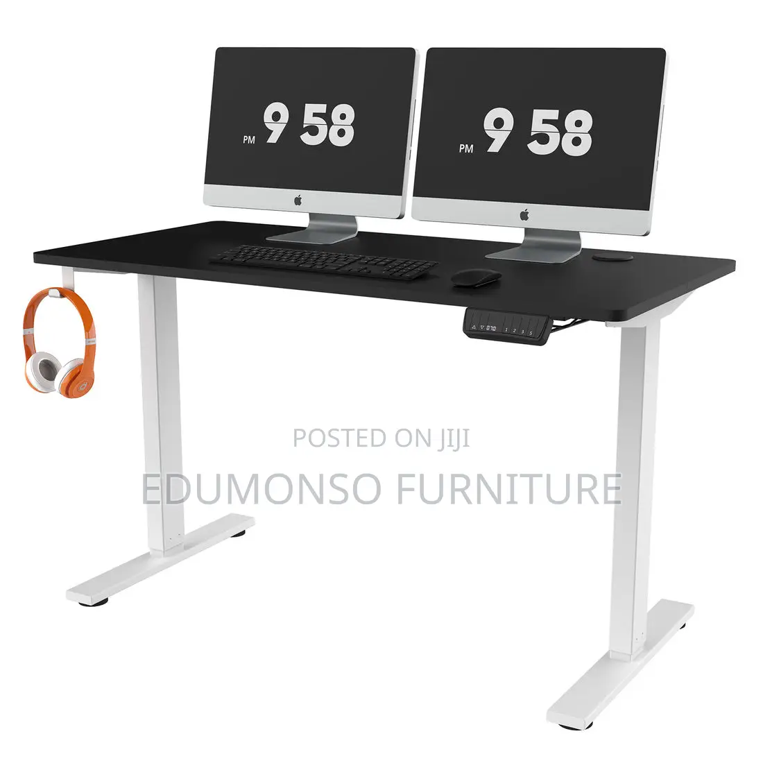 Adjustable Height Electric Standing Desk 160x 60