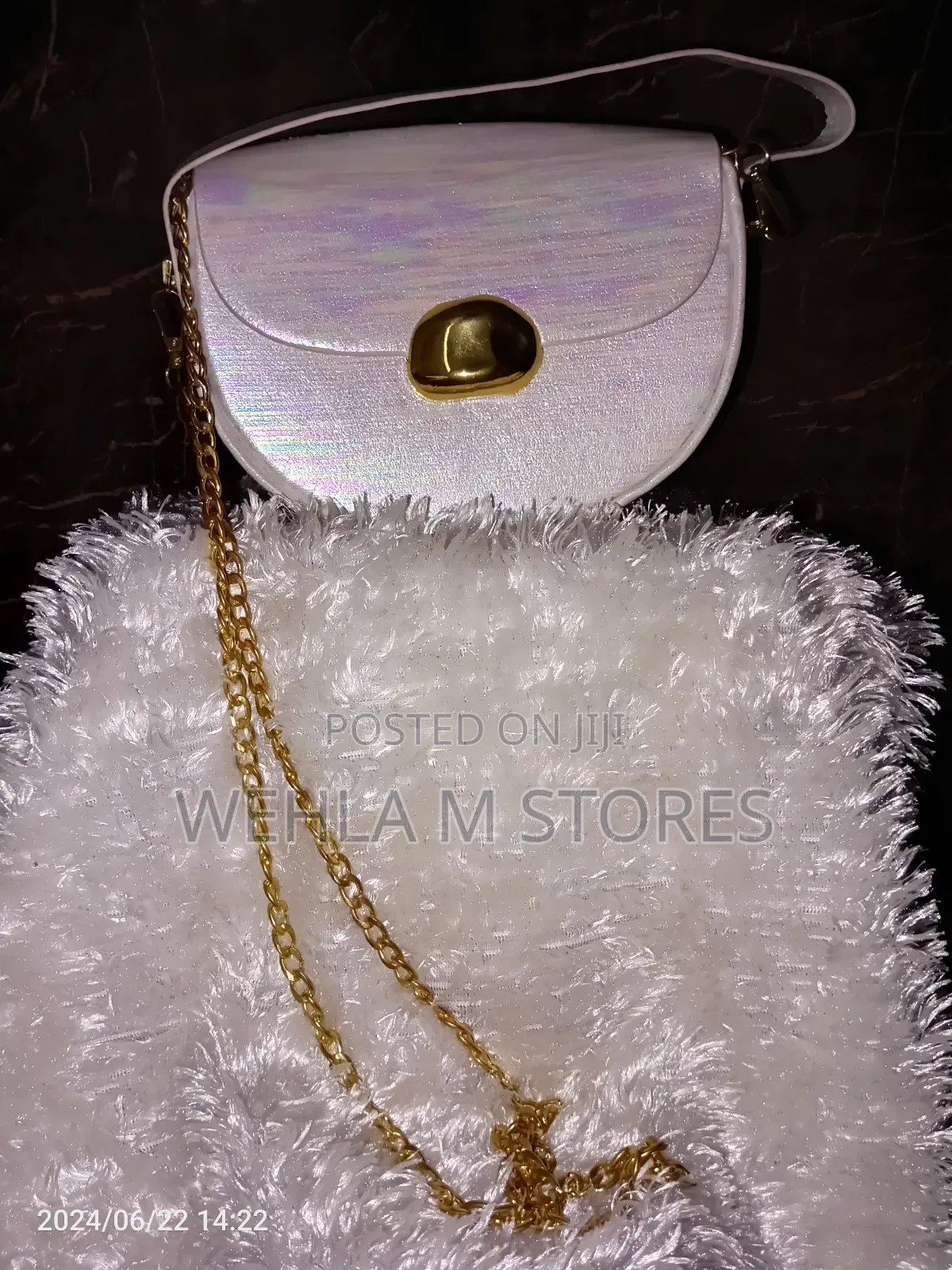 Luminous Bag in Cream - Mini Bag