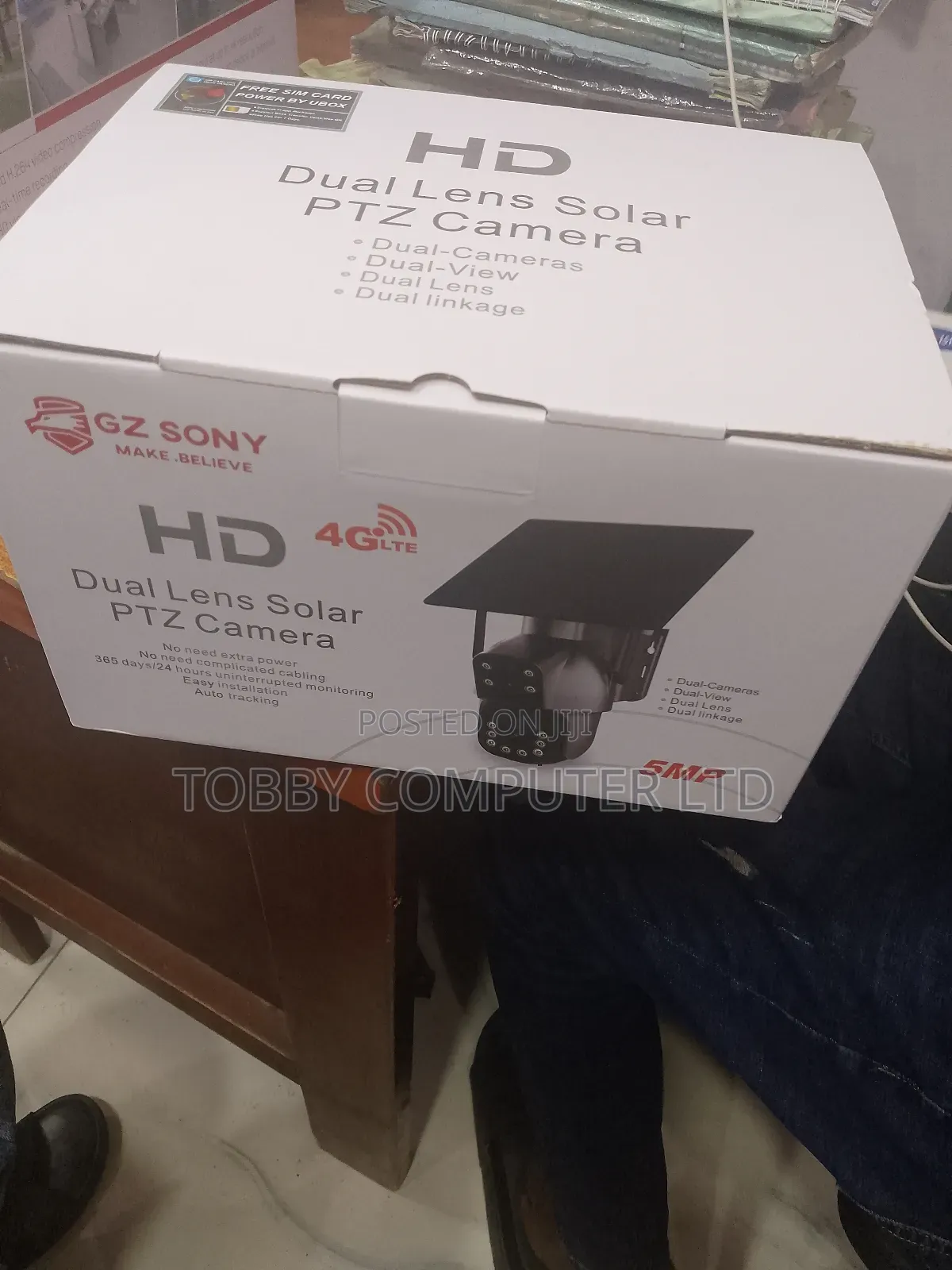 Dual Lens Solar PTZ Camera 4g