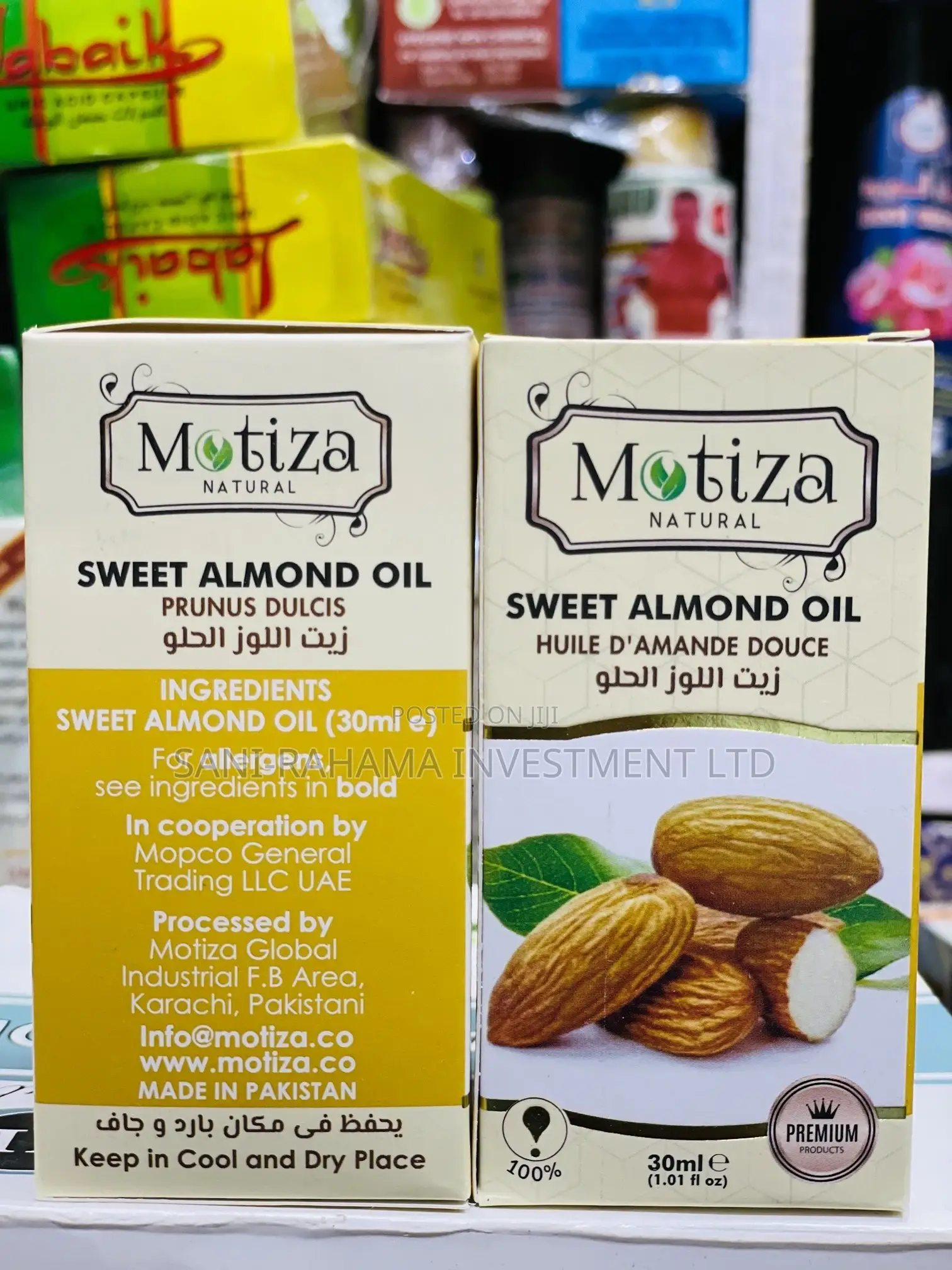 Sweet Almond Oil ( Zait Lauz ).