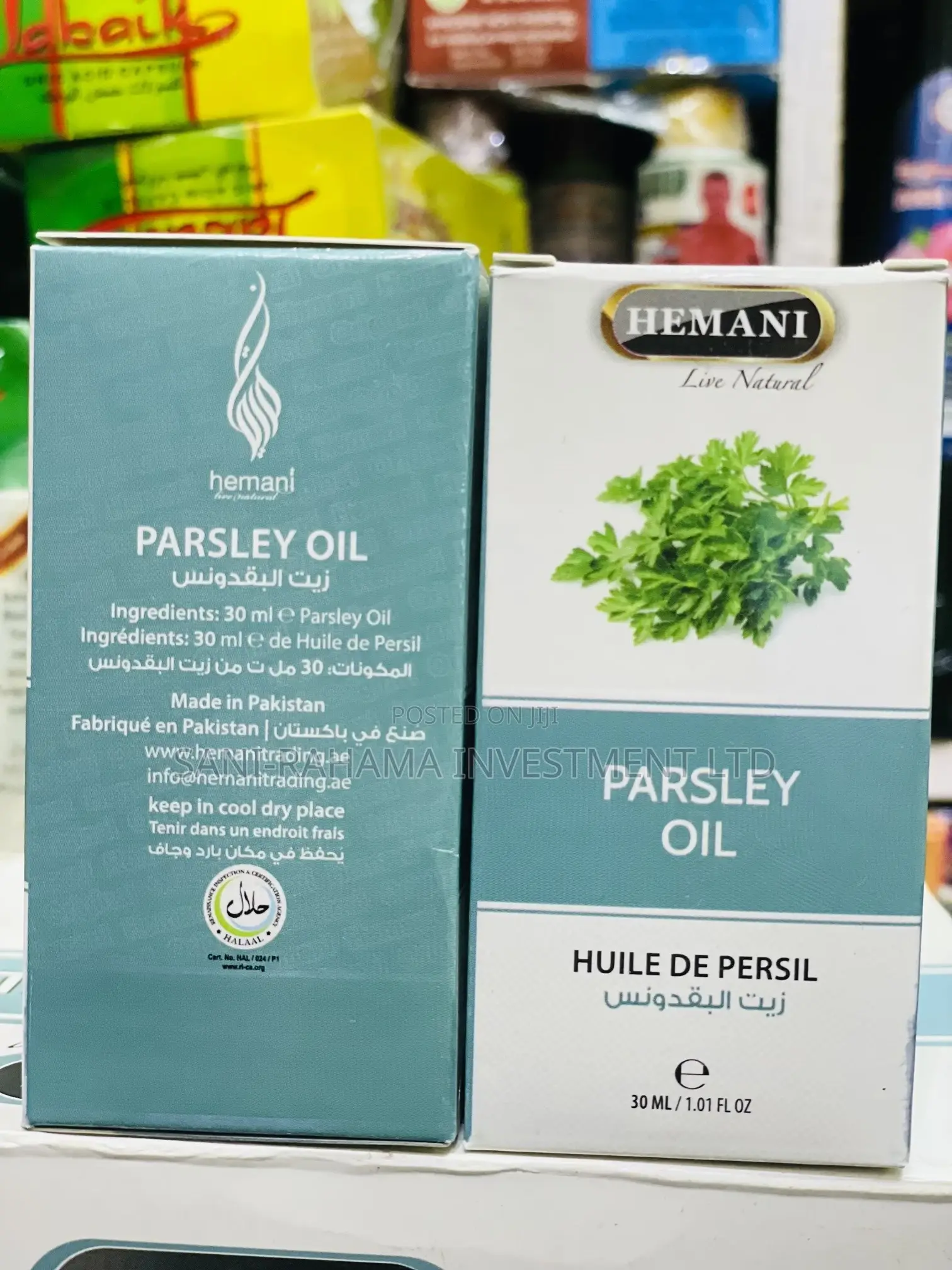 Parsley Oil.