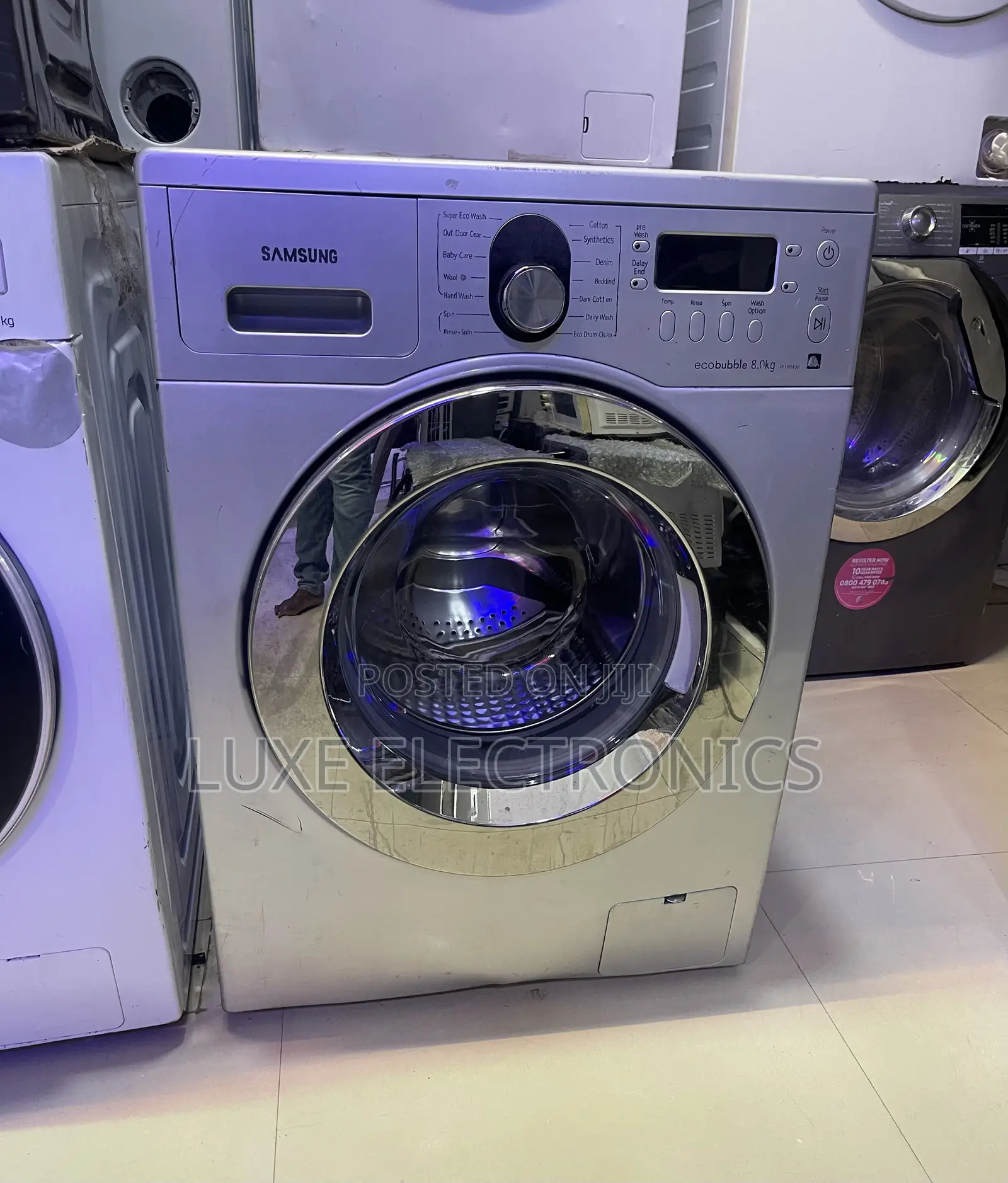 8kg Samsung Eco Bubble Automatic Washing Machine Uk Used