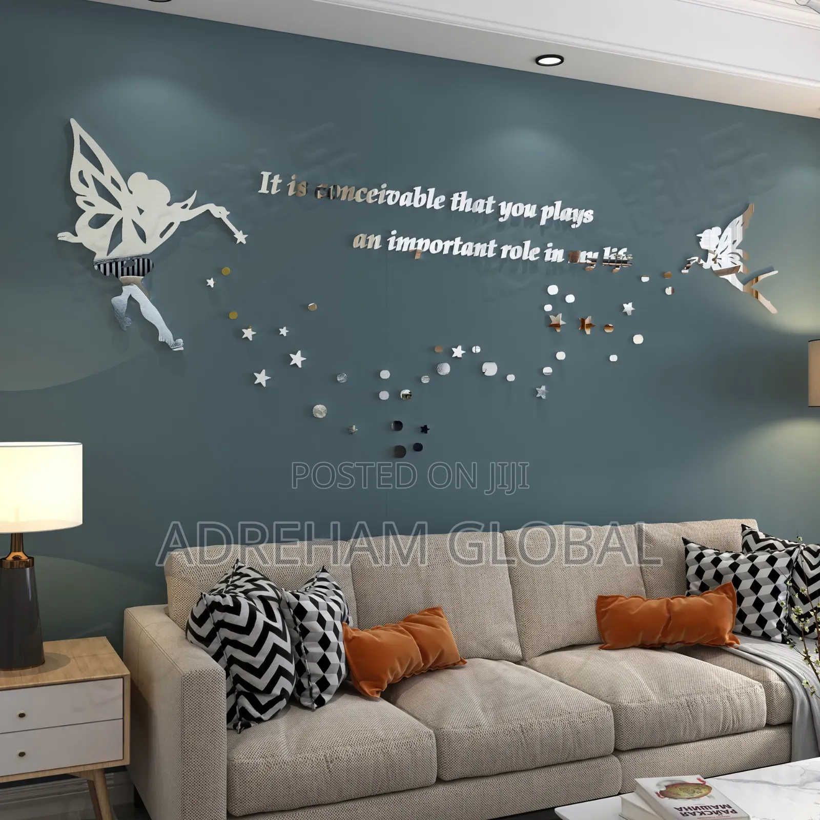 3D Classic Acrylic Wall Sticker Home Decor Design 4