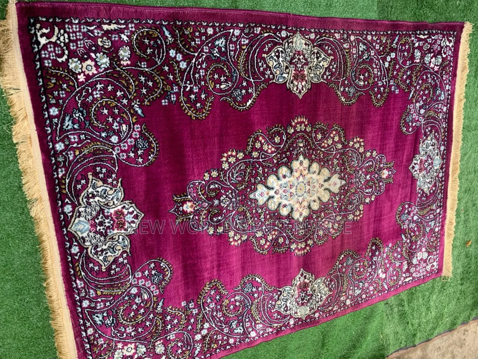4by6 Feets Purple Persian Turkish Centre Rug