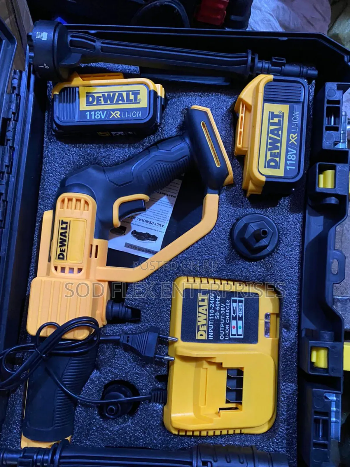 118v Complete Dewalt Pressure Washer