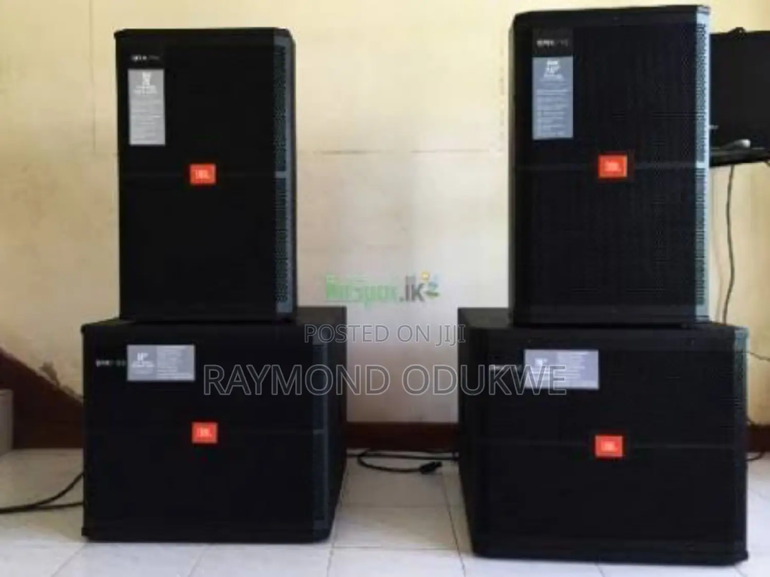 Professional JBL Speaker Sets Subwoofers and Speakers